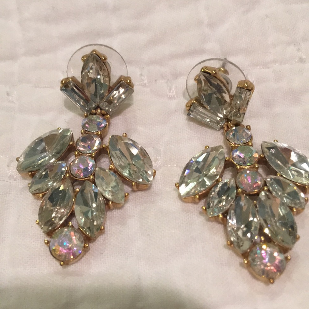 J. Crew Rhinestone Earrings